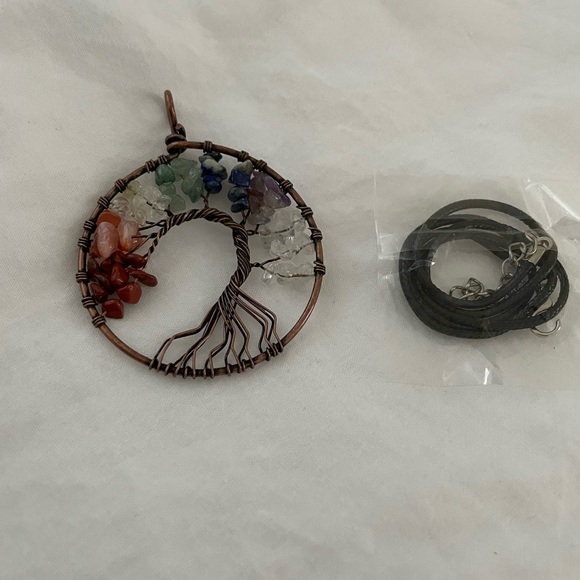 Chakra Tree Necklace - Picture 2 of 4